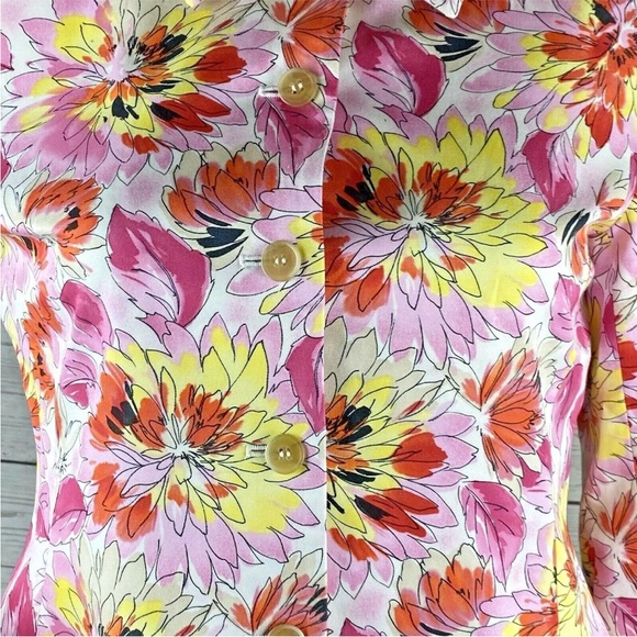 Jones New York Floral Jacket - Picture 7 of 12